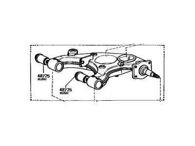 1981 Toyota Tercel Control Arm - 48707-16901