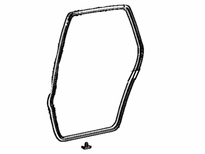 1980 Toyota Tercel Door Seal - 67871-16010