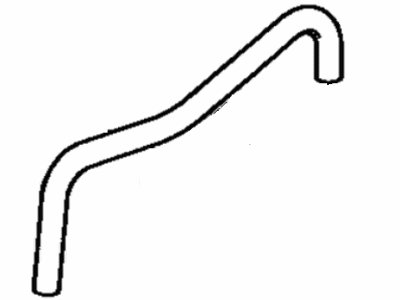 Toyota Tercel Crankcase Breather Hose - 12262-15010