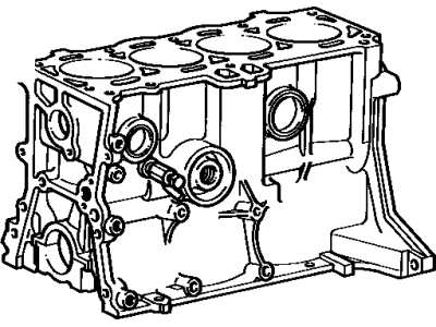 Toyota 11400-15010 Block Assembly, Short