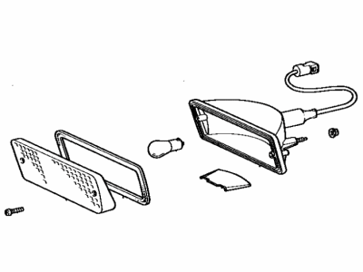 Toyota 81520-19646 Lamp Assembly, Front Turn Signal, LH