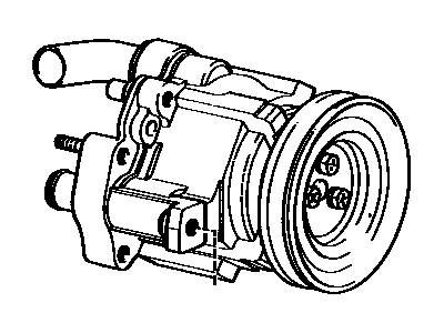 1980 Toyota Celica Air Injection Pump - 17610-38021