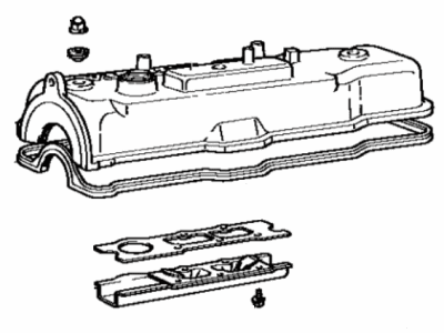 Toyota 11210-19016 Cover Sub-Assy, Cylinder Head