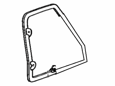 Toyota 81562-16090 Gasket, Rear Combination Lamp Body, LH