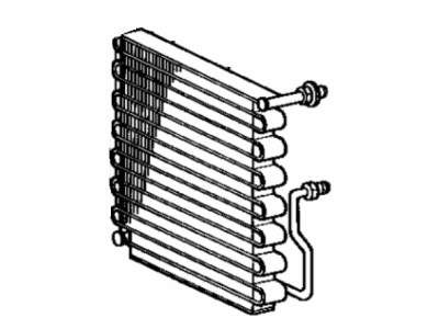 1982 Toyota Tercel A/C Condenser - 88461-16031