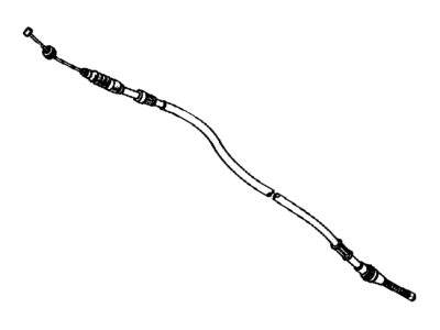 Toyota Tercel Parking Brake Cable - 46430-16011
