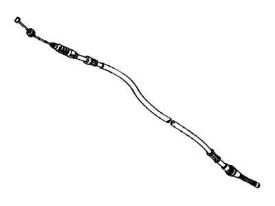 1981 Toyota Tercel Parking Brake Cable - 46430-16011