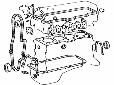 Toyota 04111-15021 Gasket Kit, Engine Overhaul
