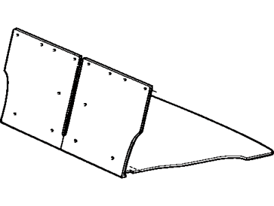 Toyota 58570-10150-06 Mat, Rear Floor