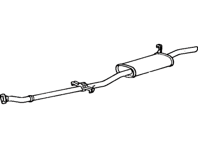 Toyota Tercel Muffler - 17430-15030