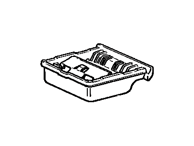 Toyota 74102-16010-16 Box, Ash RECEPTACLE