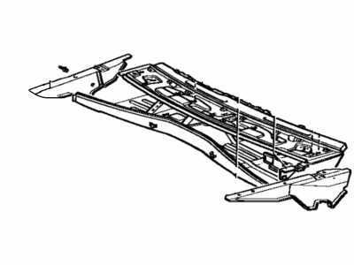 Toyota 55700-16901 Panel Sub-Assembly, COWL