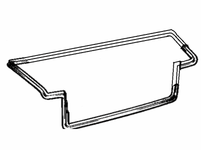 Toyota 64461-16030 Weatherstrip, Luggage Compartment Door