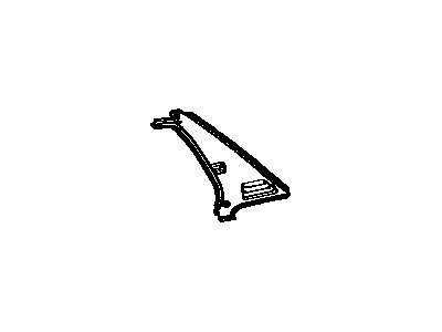 Toyota 62472-16010-01 Garnish, Roof Side Trim, LH