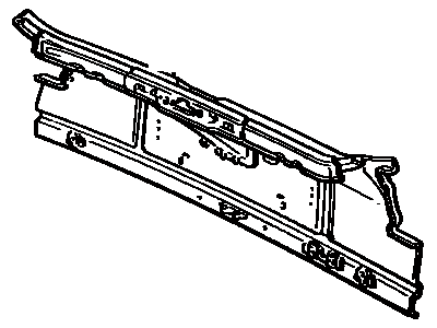 Toyota 58307-16240 Panel Sub-Assembly, Body Lower Back