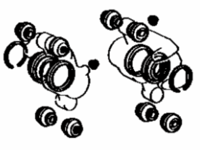 Toyota Tercel Brake Caliper - 04479-16030