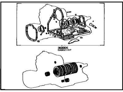 Toyota Tercel Automatic Transmission Overhaul Kit - 04352-16040