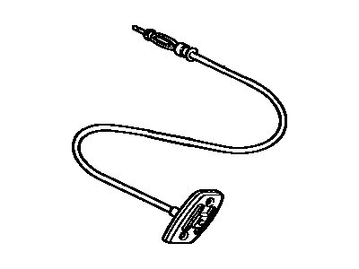 1980 Toyota Tercel Antenna Cable - 86101-16020