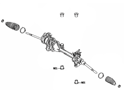 Toyota 44250-08090 Gear Assy, Electric