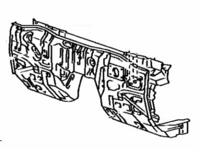 1990 Toyota Supra Dash Panels - 55101-14500