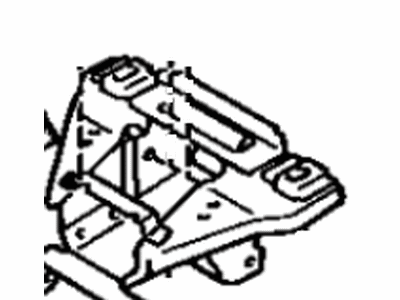 Toyota 45082-14060 Bracket Sub-Assy, Break Away W/Capsule