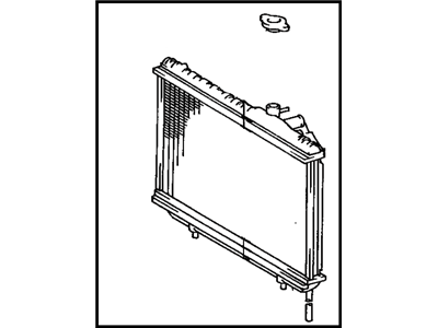 Toyota Supra Radiator - 16400-42150