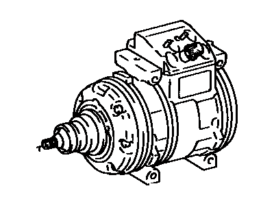 1986 Toyota Supra A/C Compressor - 88320-14521