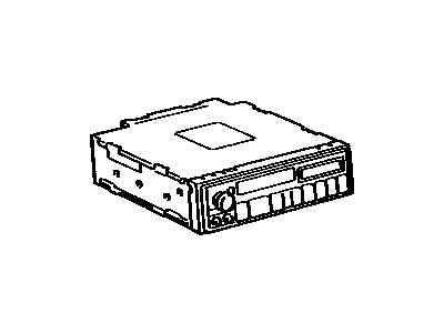 Toyota 86120-14771 Receiver Assembly, Radio