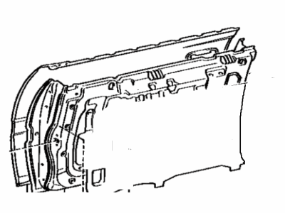 Toyota 67002-14370 Panel Sub-Assy, Front Door, LH