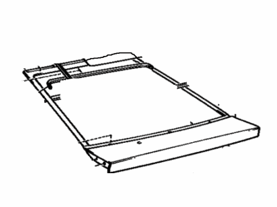 Toyota 67005-14331 Panel Sub-Assy, Back Door