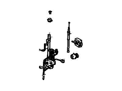 Toyota 86300-14360 Antenna Assy, W/Holder