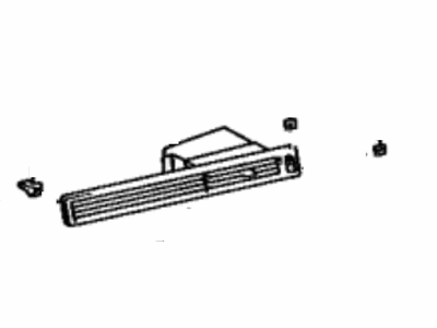 Toyota 55670-14060-04 Register Assy, Instrument Panel