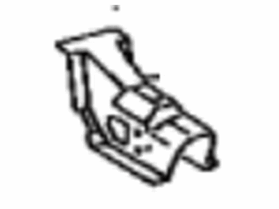 Toyota 57457-14010 Bracket, Front Seat Outside Mounting, Front RH