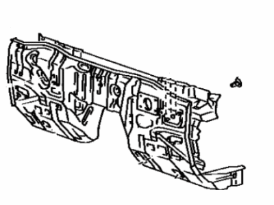 Toyota 55210-14380 INSULATOR Assembly, Dash Panel