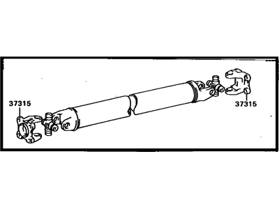 1989 Toyota Supra Drive Shaft - 37110-14300