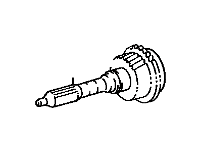 Toyota 33301-24011 Shaft, Input