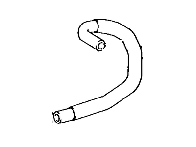 Toyota Supra Radiator Hose - 16572-42020