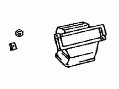 Toyota 55845-14200 Duct, Air