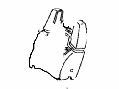 Toyota 71551-14210 Pad, Front Seat Back