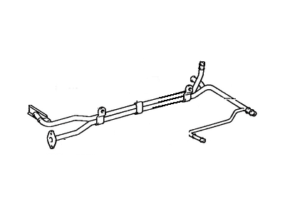 1992 Toyota Supra Coolant Reservoir Hose - 16268-42041