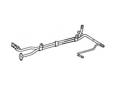 1991 Toyota Supra Coolant Reservoir Hose - 16268-42041