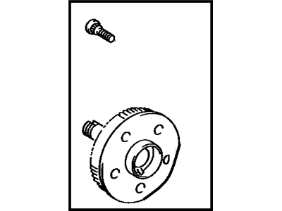 Toyota 43502-14040 Front Axle Hub Sub-Assembly