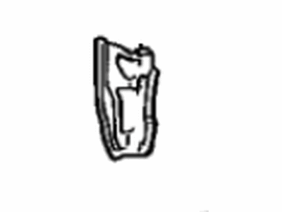 Toyota 61178-14030 Reinforcement, Front Body Pillar, Lower Inner RH