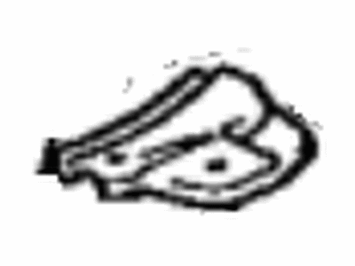 Toyota 57805-14040 Reinforcement Sub-Assembly, Belt Anchor