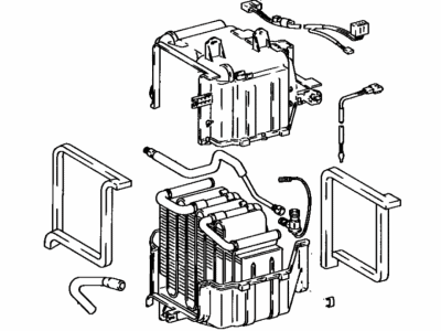 1988 Toyota Supra Evaporator - 88510-14410