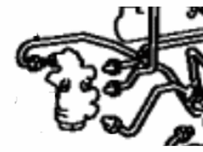Toyota 47322-14230 Tube, Rear Brake