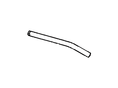 1985 Toyota Pickup Coolant Reservoir Hose - 16284-54010