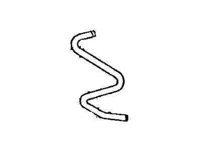 Toyota 16264-42020 Hose, Water By-Pass