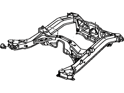 Toyota 51269-14010 Damper, Differential Support Member