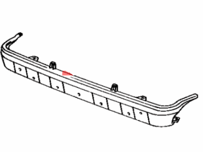 Toyota 52021-14140 Reinforcement Sub-Assembly, Front Bumper